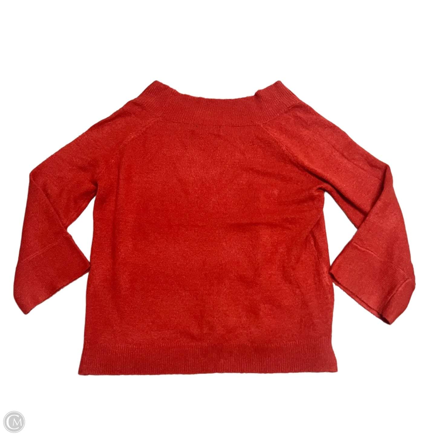 Sweater By Joan Vass In Orange, Size: S