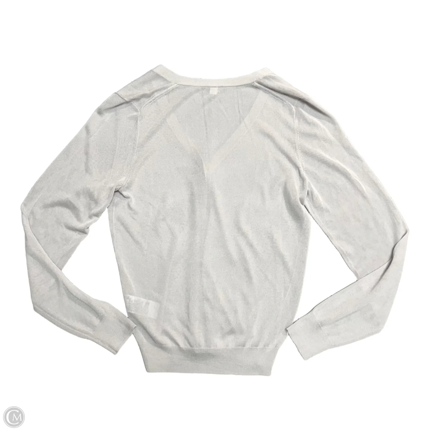 Sweater Cardigan By Uniqlo In Grey, Size: Xs