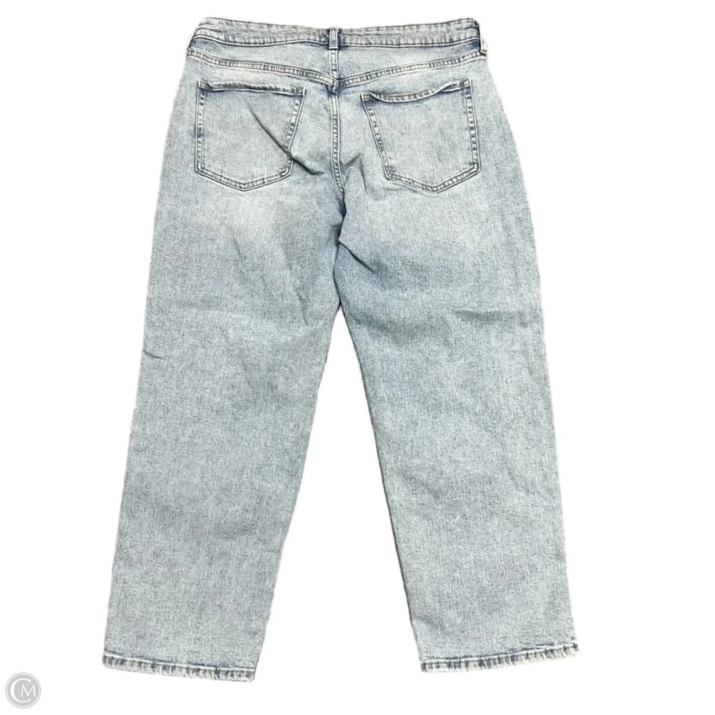 Jeans Boyfriend By Old Navy In Blue Denim, Size: 14