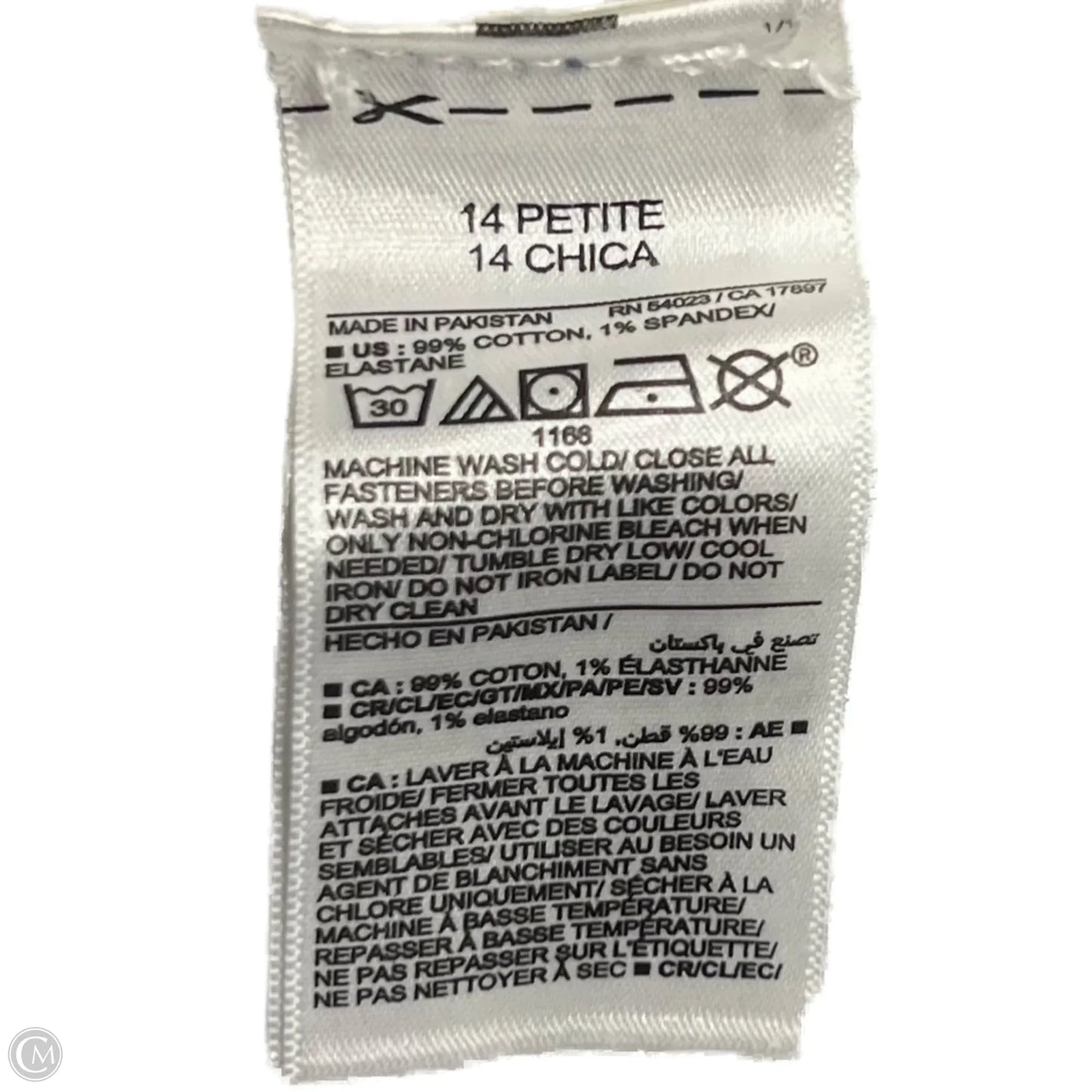 Jeans Boyfriend By Old Navy In Blue Denim, Size: 14