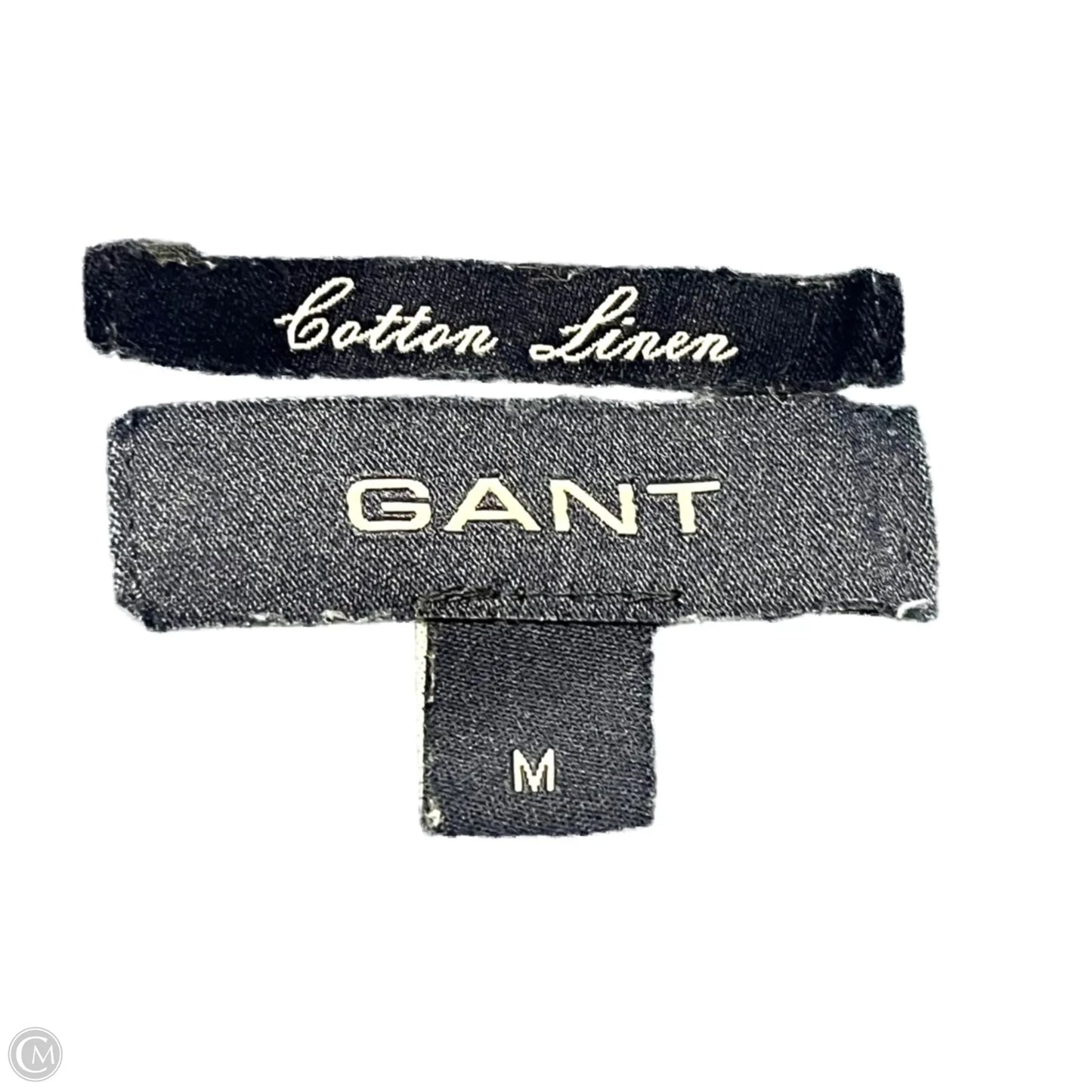 Sweater By Gant In Blue & Yellow, Size: M