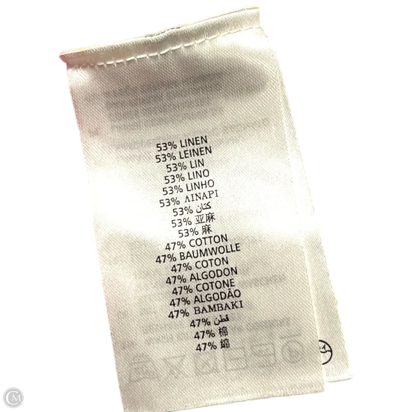 Sweater By Gant In Blue & Yellow, Size: M