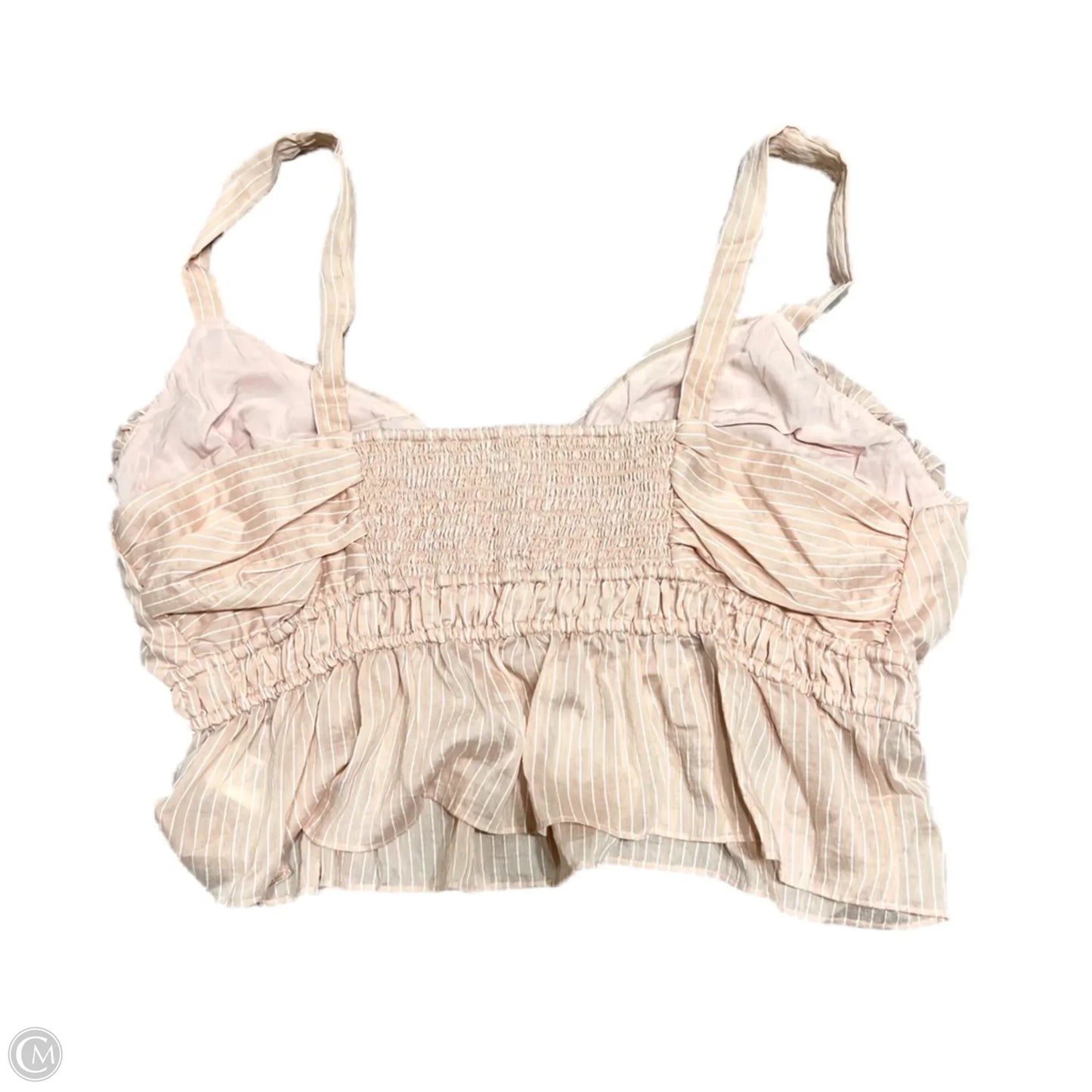 Top Sleeveless By Maeve In Pink, Size: 3x