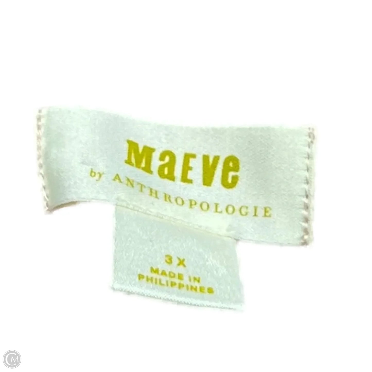 Top Sleeveless By Maeve In Pink, Size: 3x