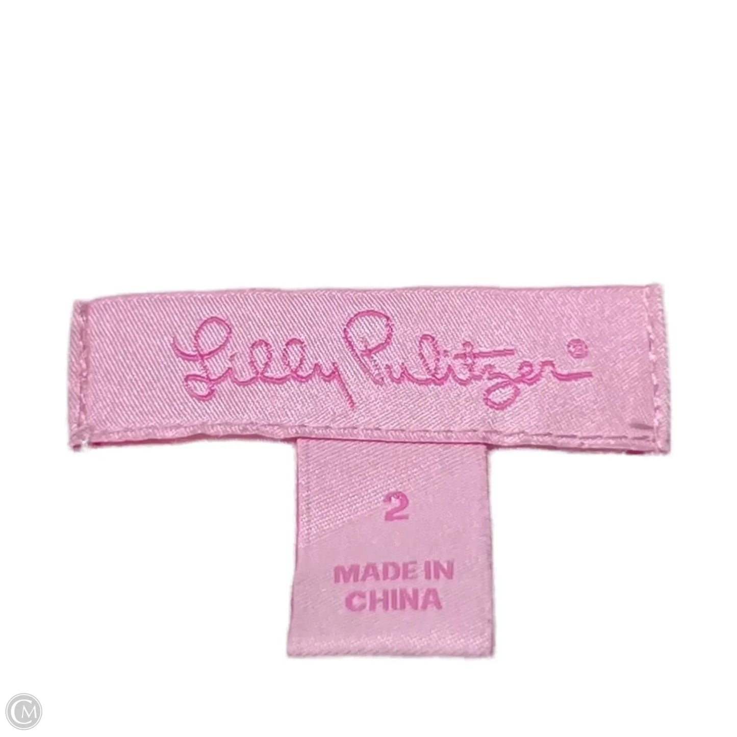 Dress Designer By Lilly Pulitzer In Cream & Pink, Size: Xs