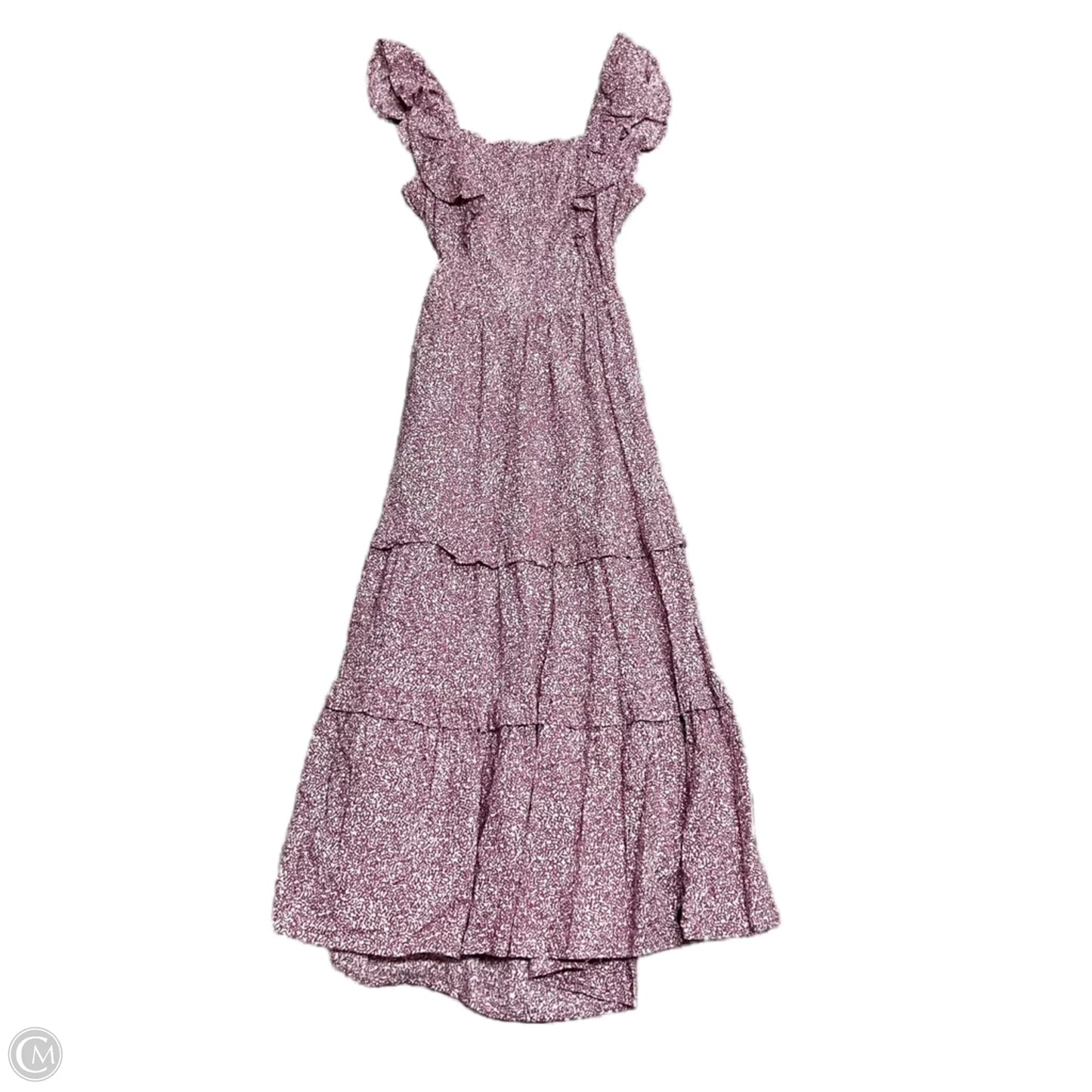 Dress Casual Maxi By Universal Thread In Purple & White, Size: S