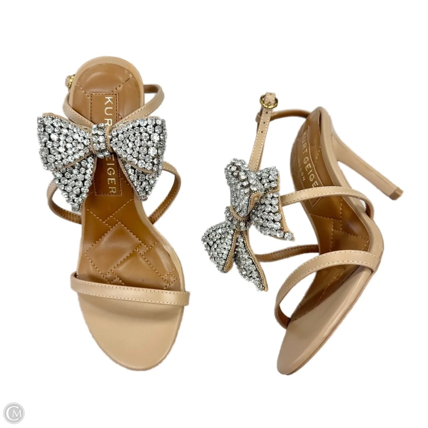 Sandals Designer By Kurt Geiger In Tan, Size: 5.5