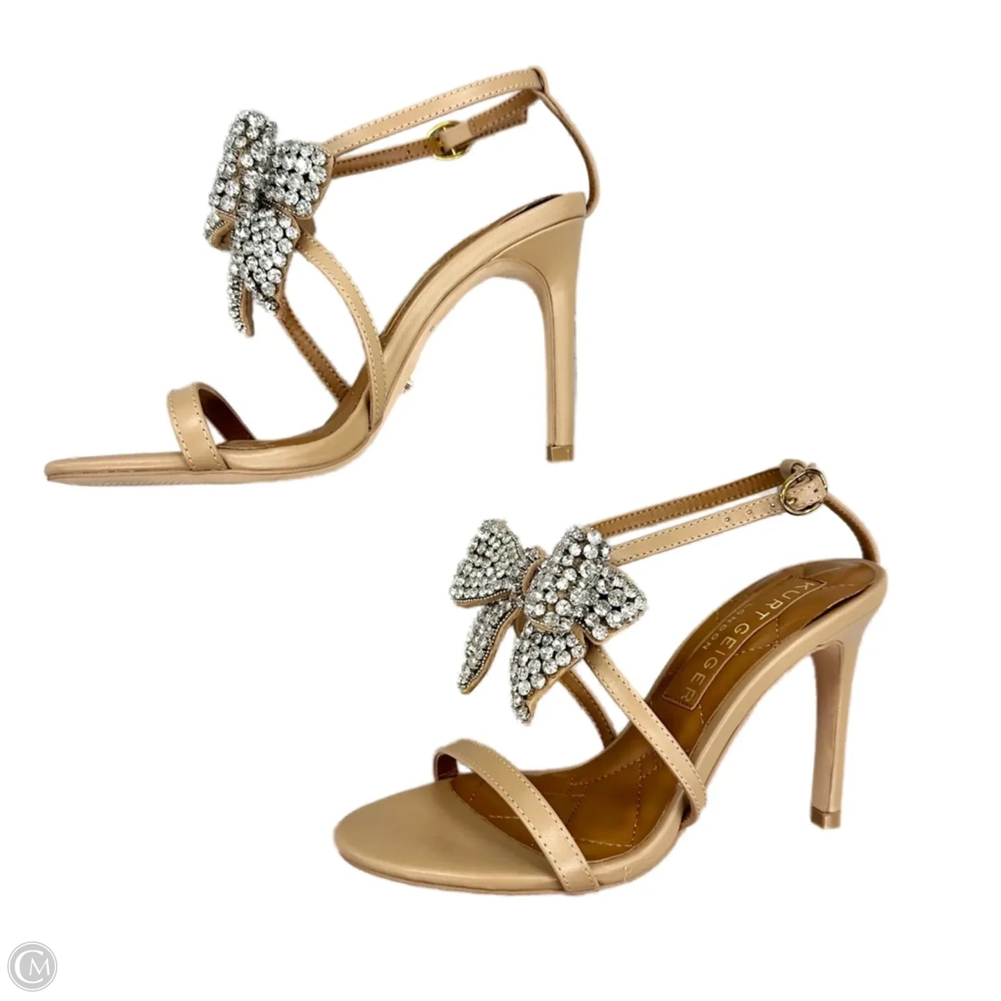 Sandals Designer By Kurt Geiger In Tan, Size: 5.5