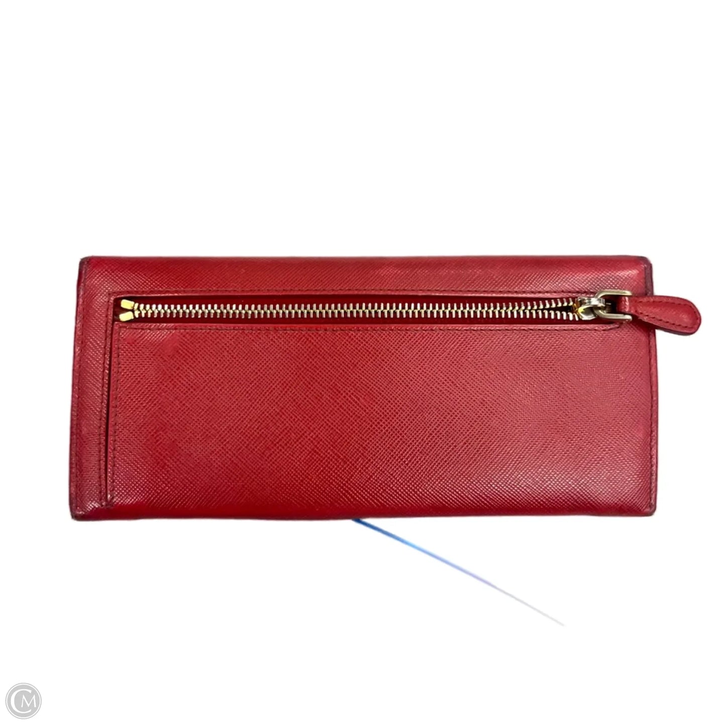 Wallet Luxury Designer By Prada, Size: Large