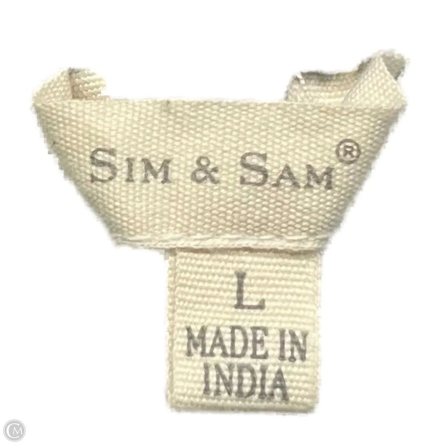 Pants Wide Leg By Sim And Sam In Blue & Pink, Size: 12