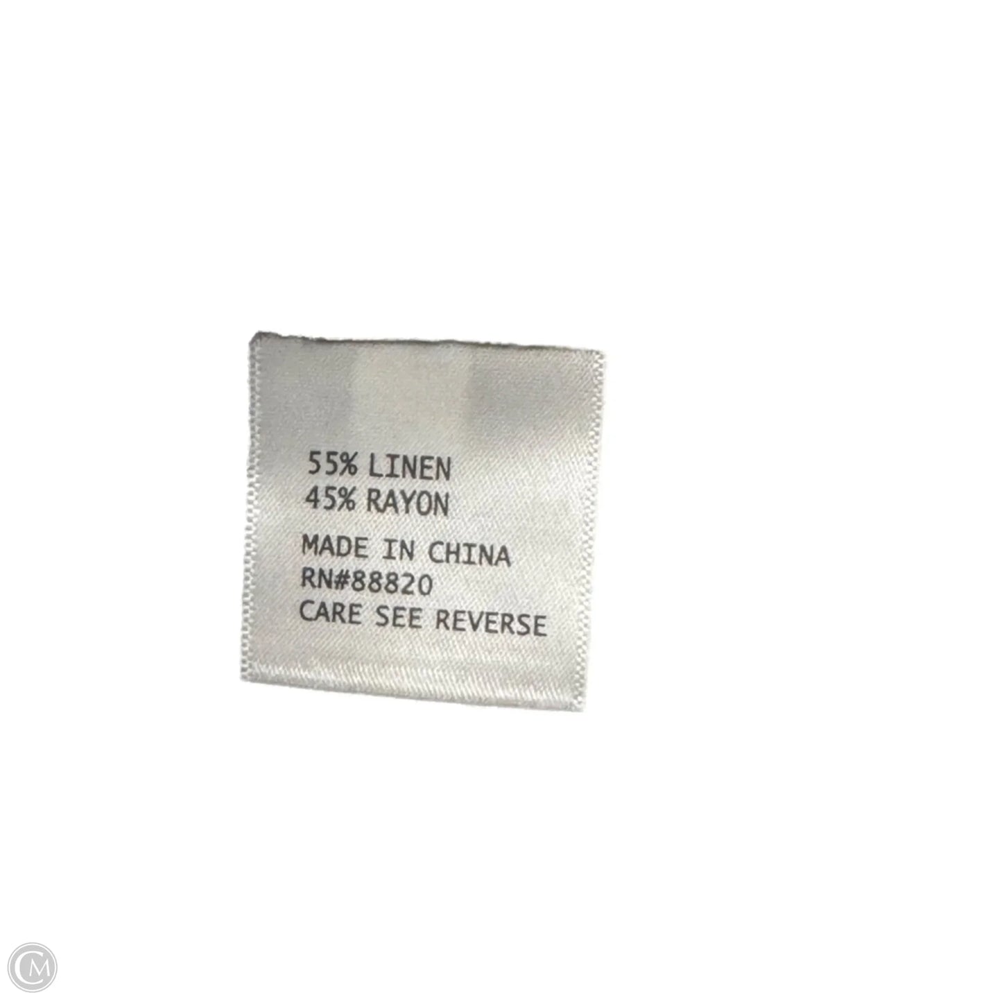 Top Short Sleeve By Rachel Zoe In Black & White, Size: 1x