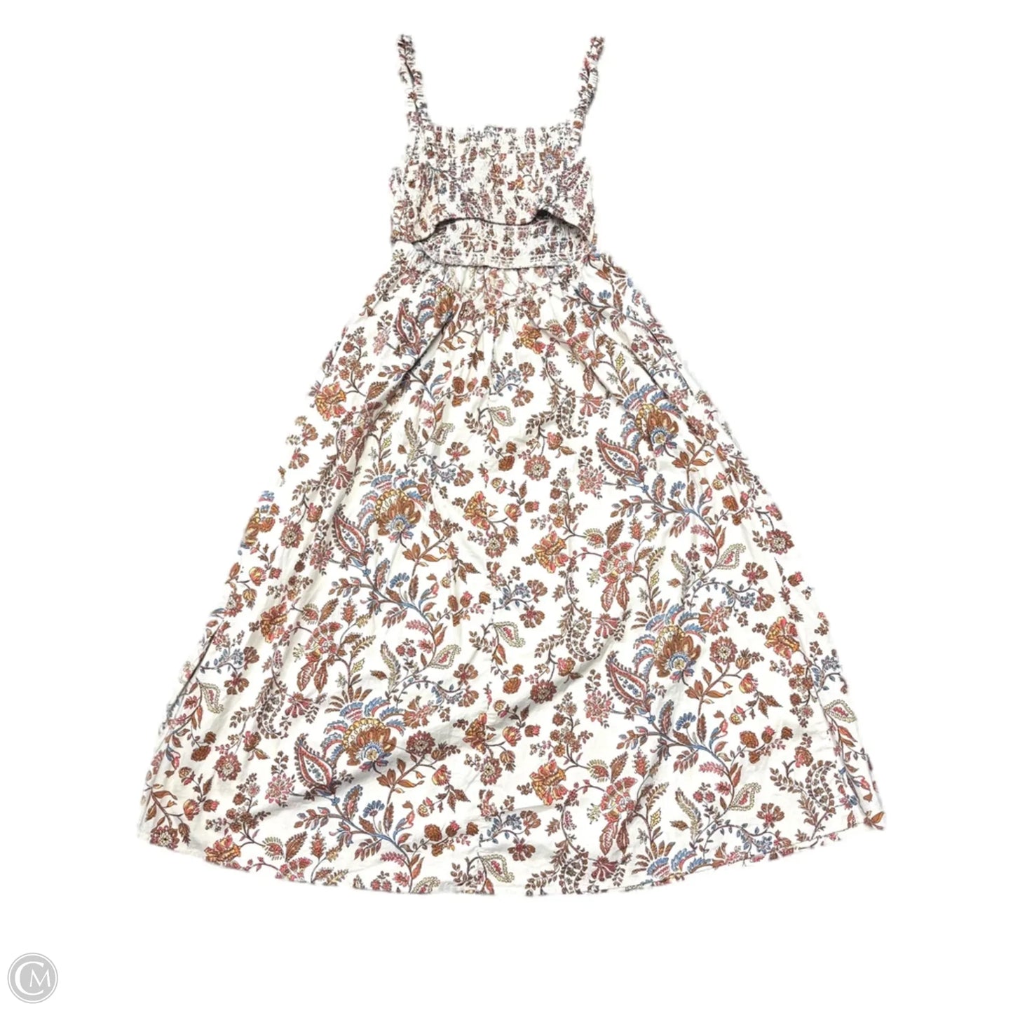 Dress Casual Maxi By Old Navy In Cream, Size: S