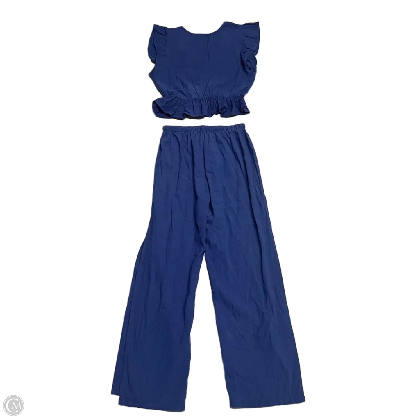 Pants Set 2pc By Fancyinn In Blue, Size: Xs
