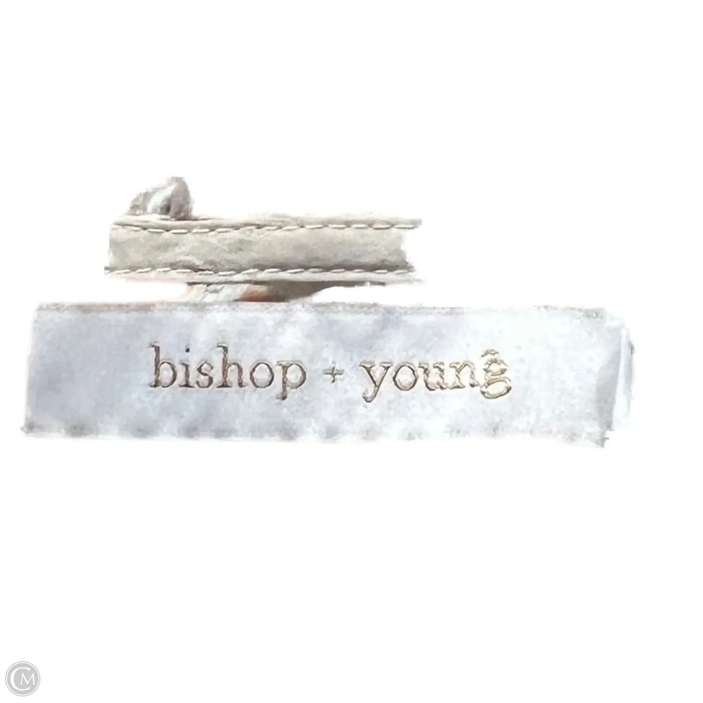 Top Long Sleeve By Bishop + Young In Cream & Orange, Size: L