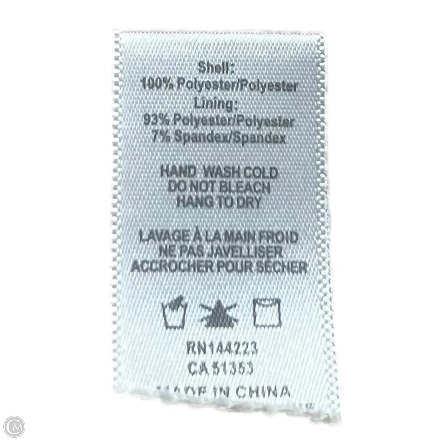 Top Long Sleeve By Bishop + Young In Cream & Orange, Size: L