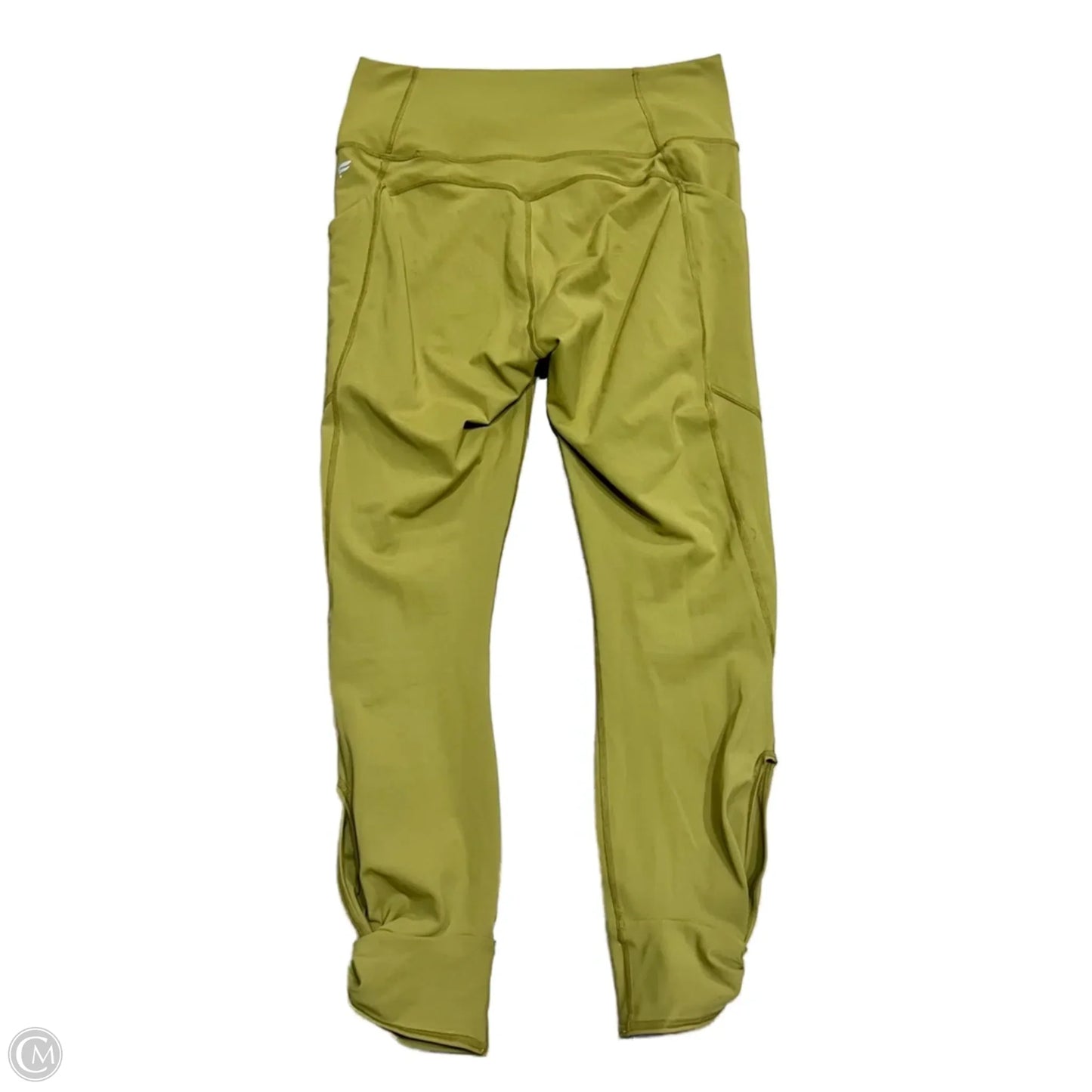 Athletic Leggings By Fabletics In Green, Size: 8