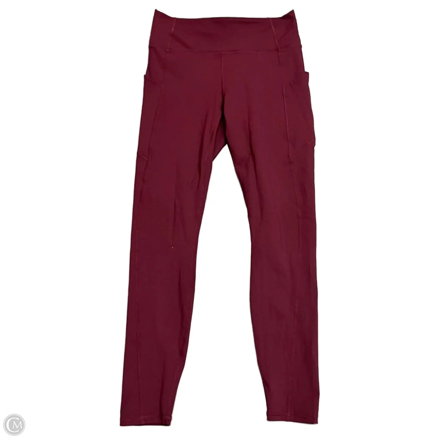 Athletic Leggings By Fabletics In Red, Size: 8