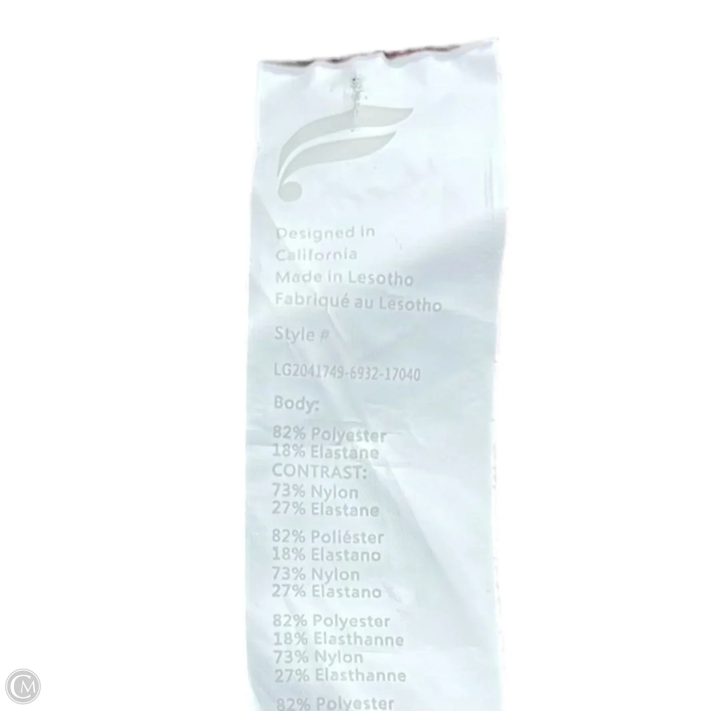 Athletic Leggings By Fabletics In Red, Size: 8