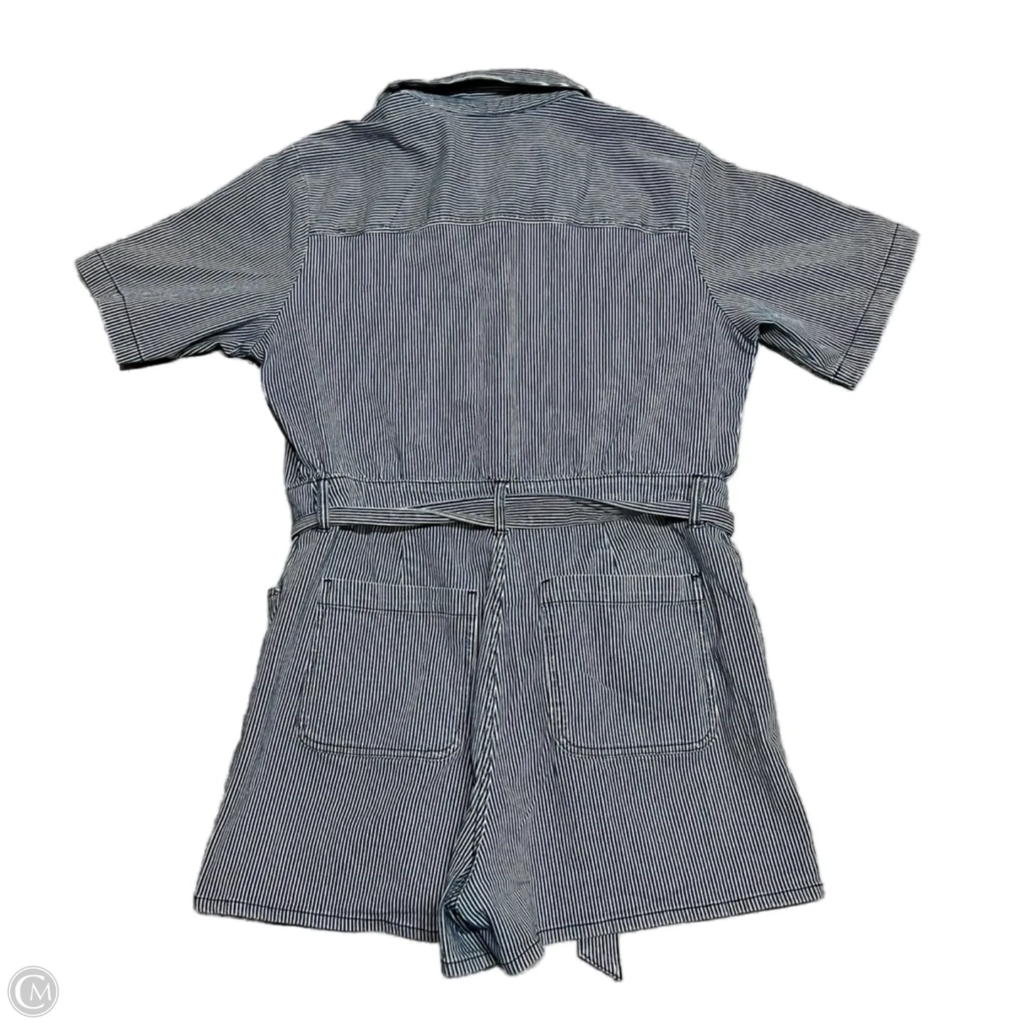 Romper By Universal Thread In Blue Denim, Size: Xl