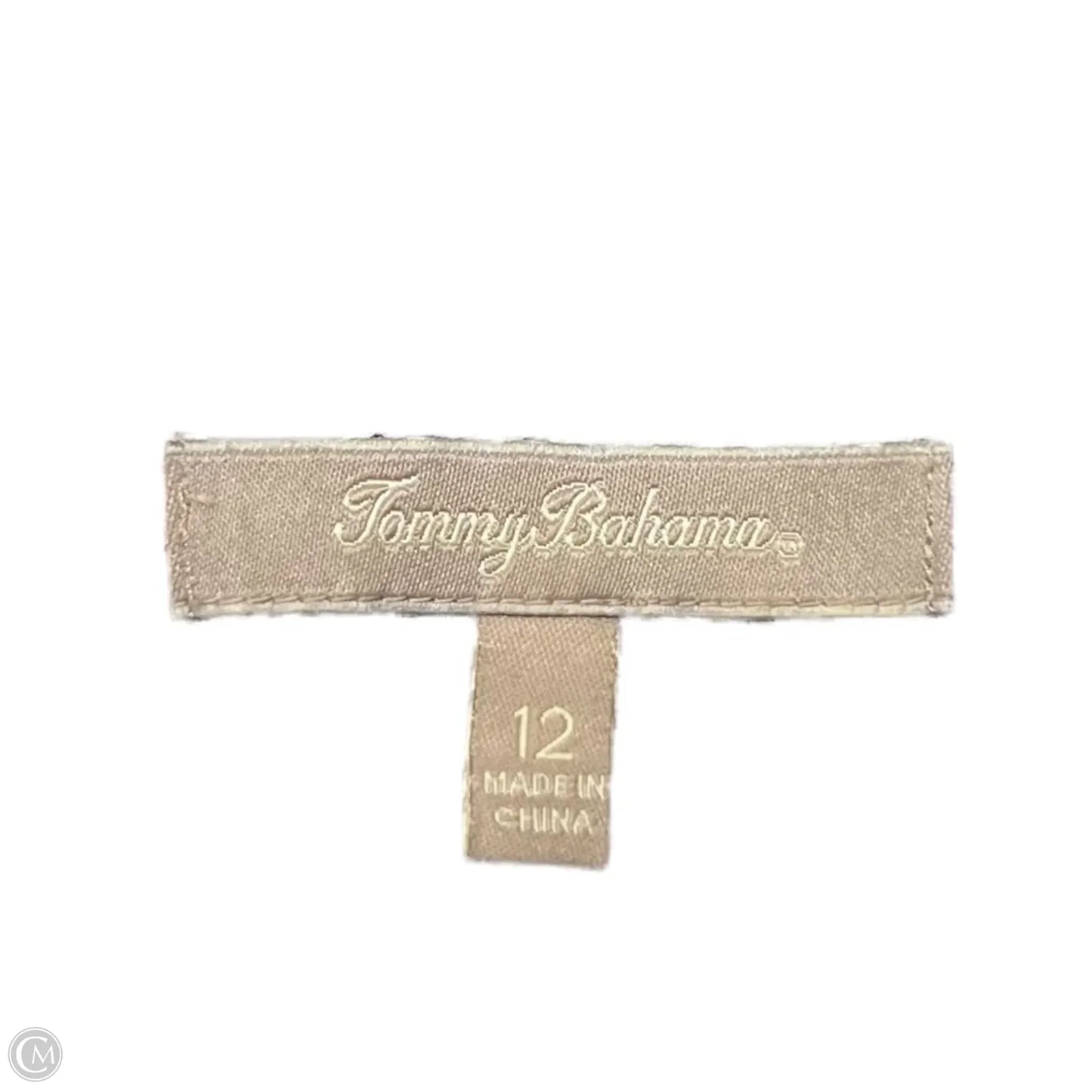 Dress Casual Short By Tommy Bahama In Black & Brown, Size: L