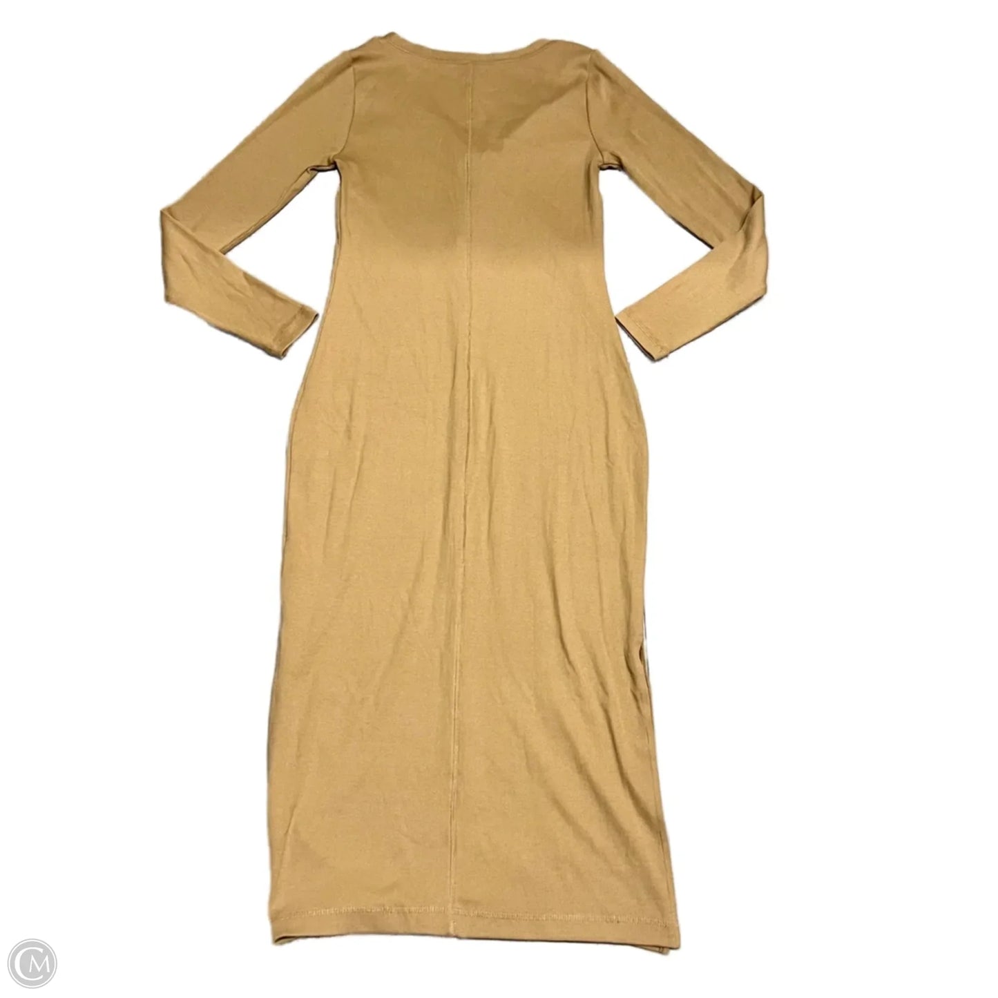 Dress Casual Maxi By Old Navy In Tan, Size: M