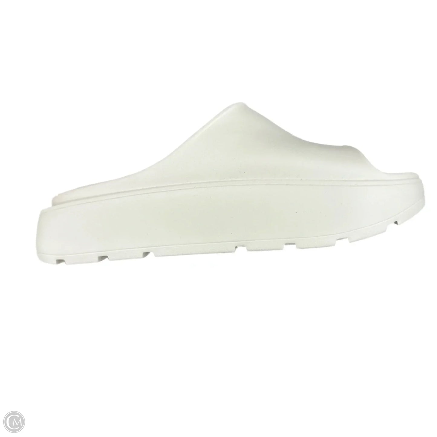 Sandals Flats By Pink In White, Size: 9