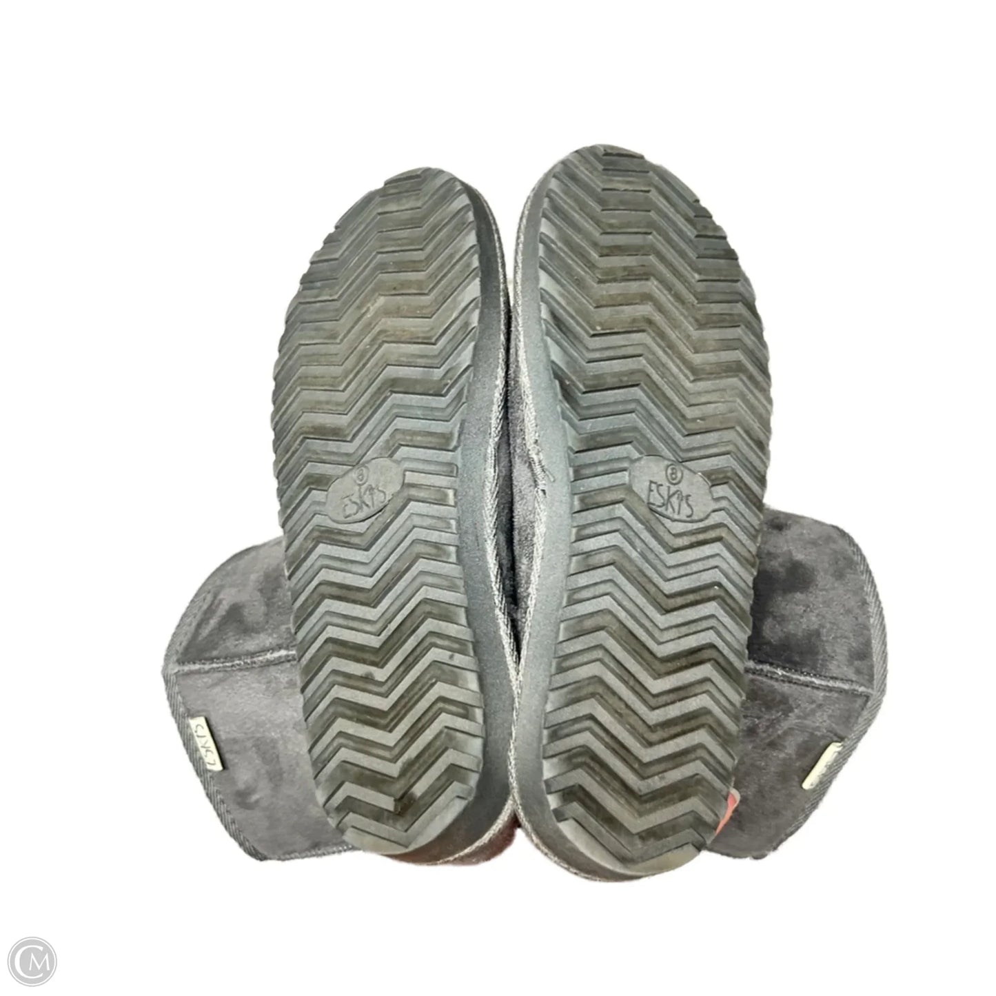 Boots Ankle Flats By Eskis In Grey, Size: 8