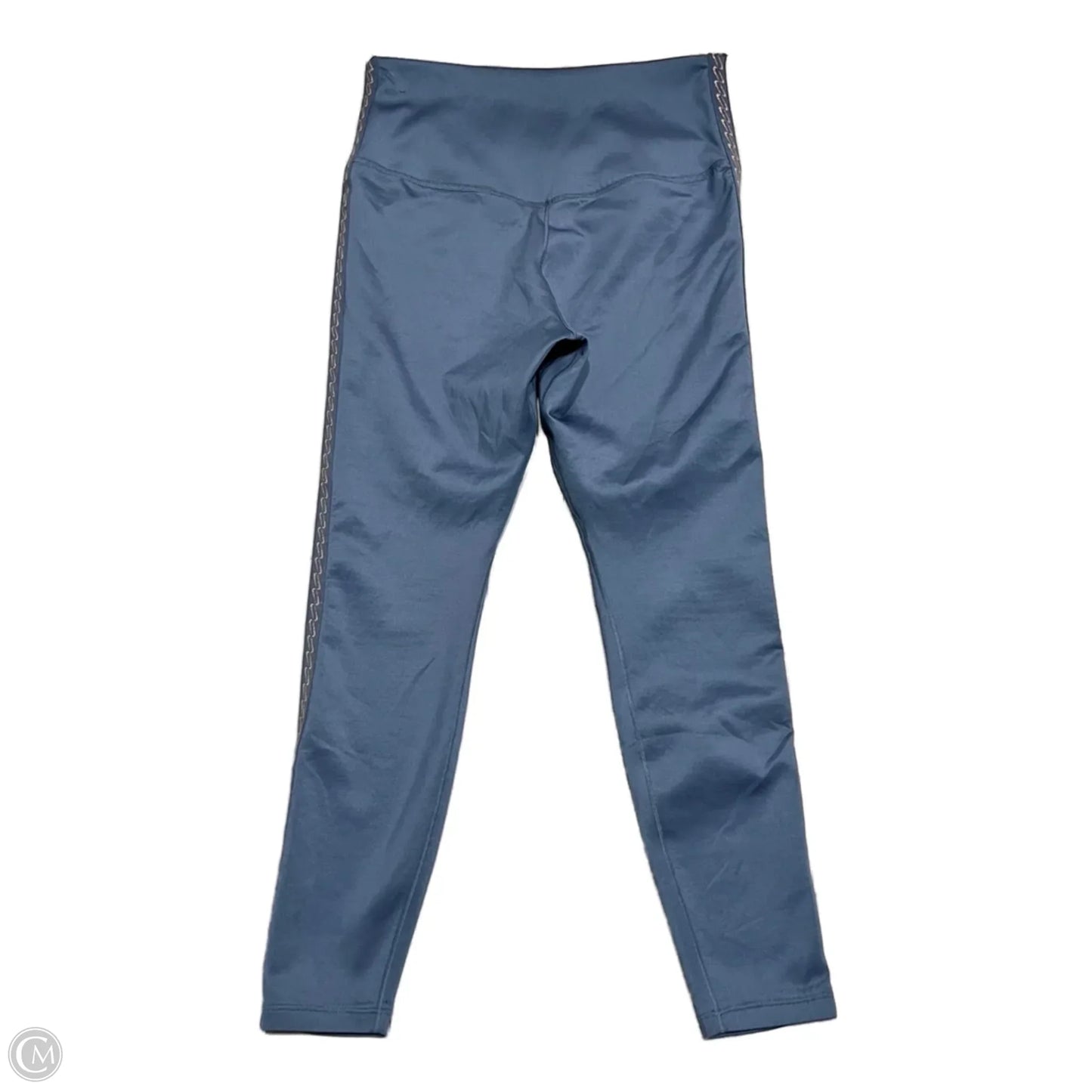 Athletic Leggings By Nike In Blue, Size: 12