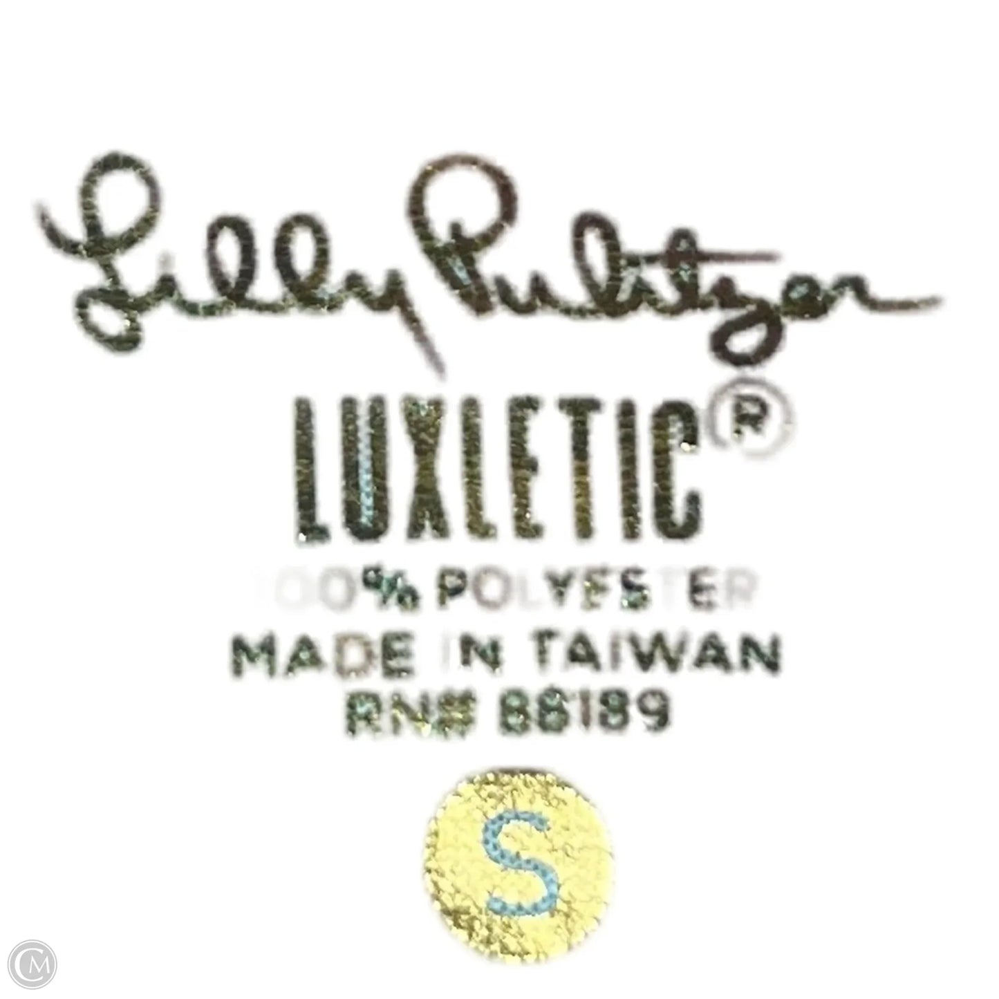 Top Sleeveless Designer By Lilly Pulitzer In Blue, Size: S