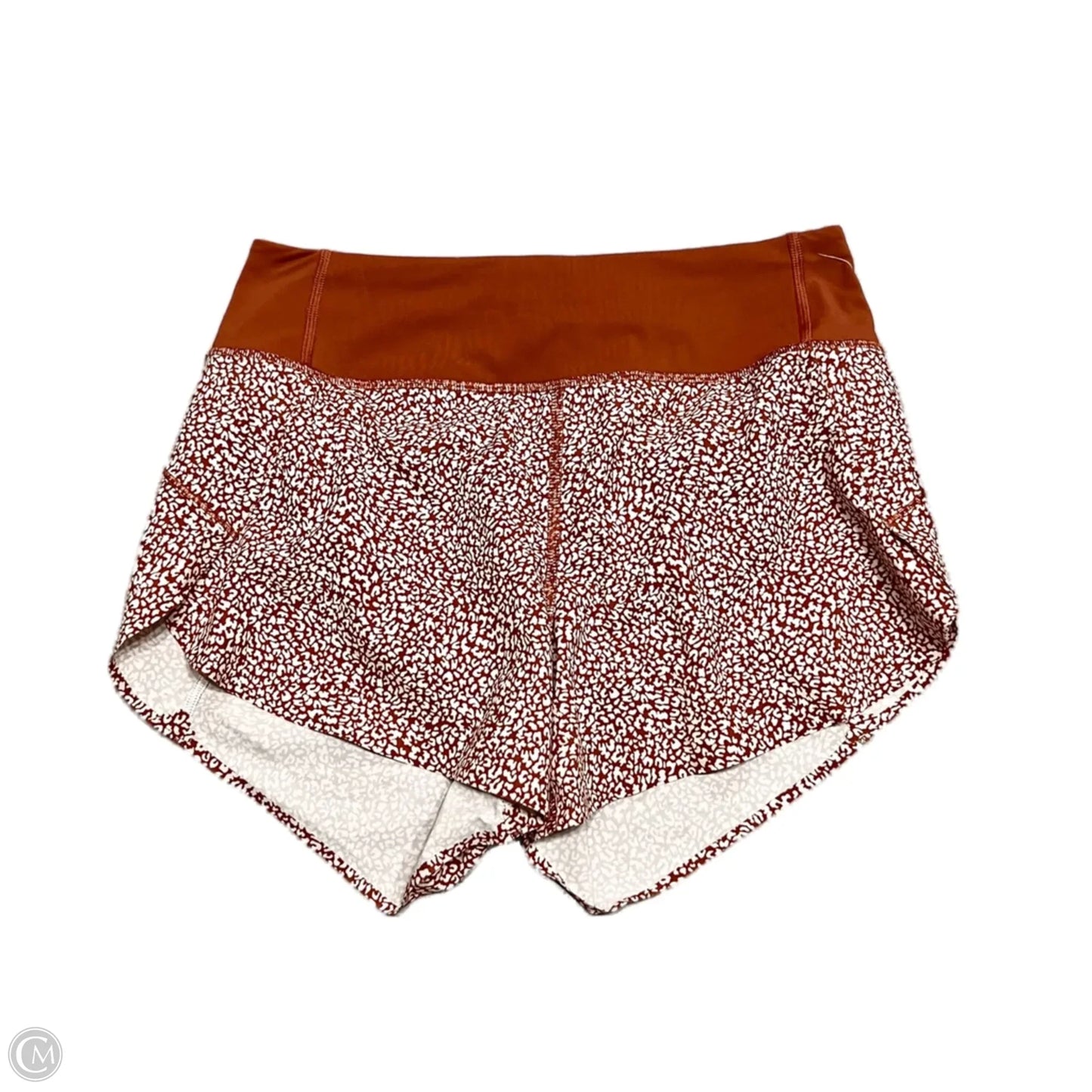 Athletic Shorts By Athleta In Tan & White, Size: 0