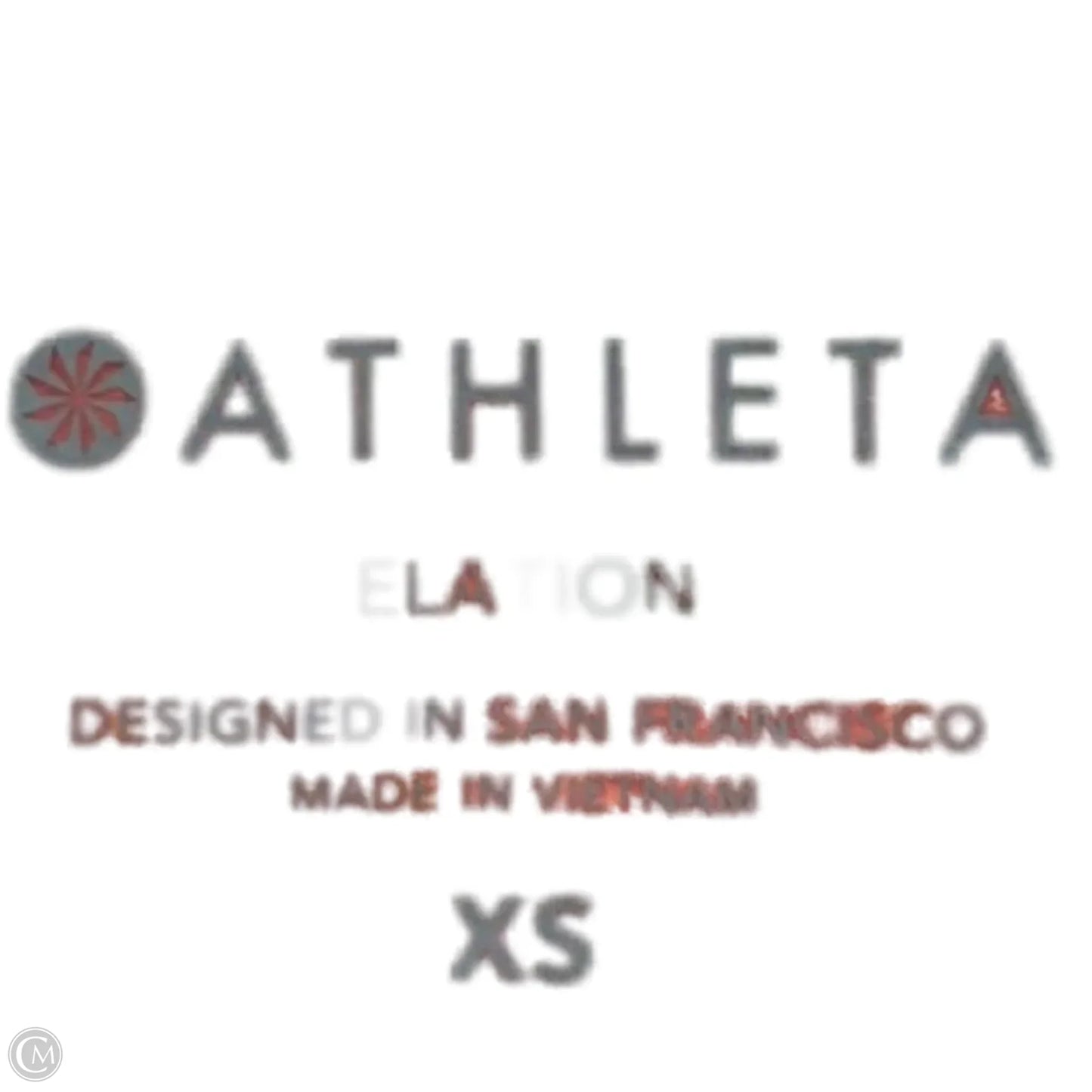 Athletic Leggings By Athleta In Orange, Size: 0