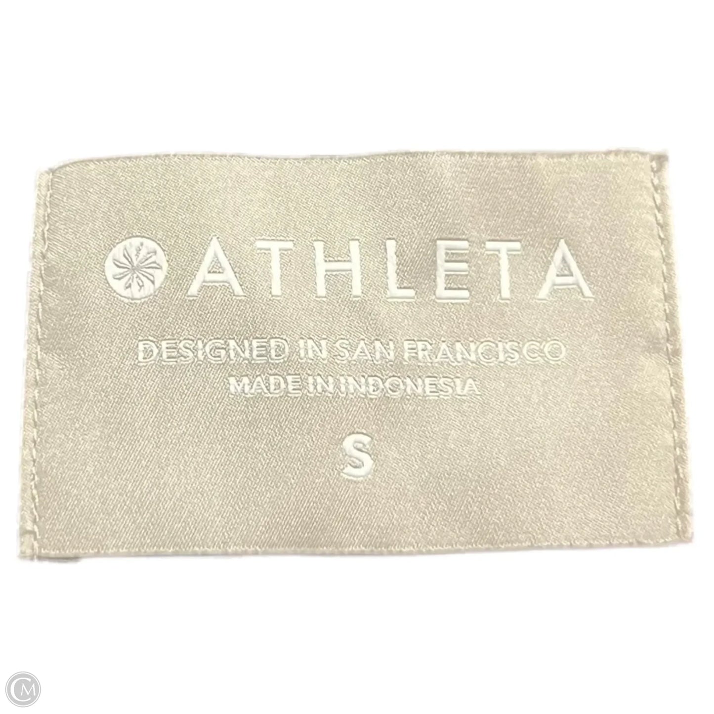 Jacket Windbreaker By Athleta In Black, Size: S