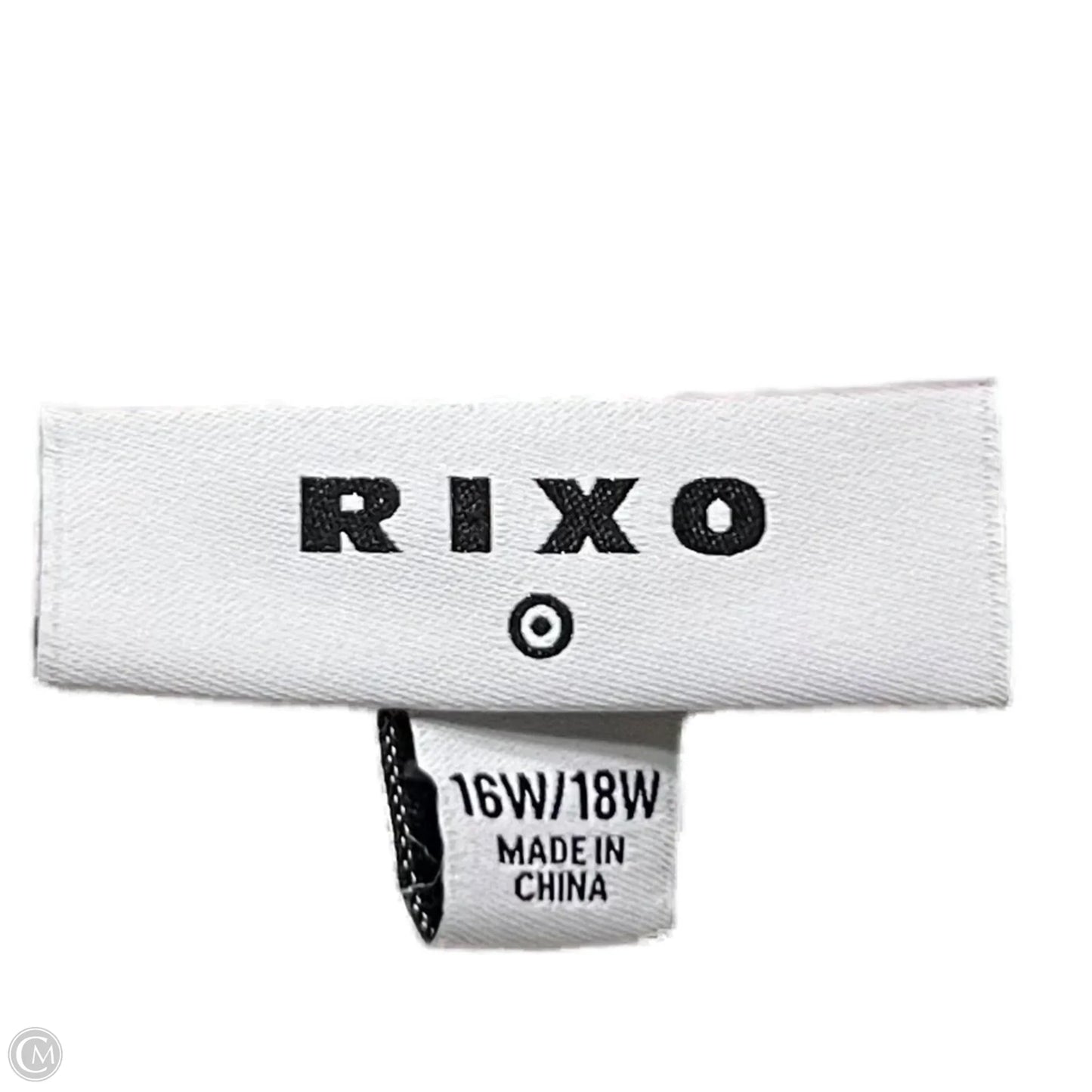 Dress Casual Short By Rixo x Target In Green & White, Size: Xl