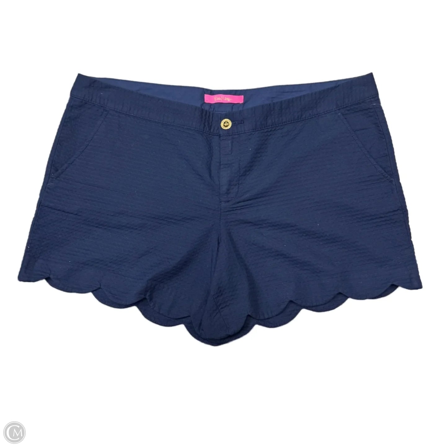 Shorts Designer By Lilly Pulitzer In Navy, Size: 14