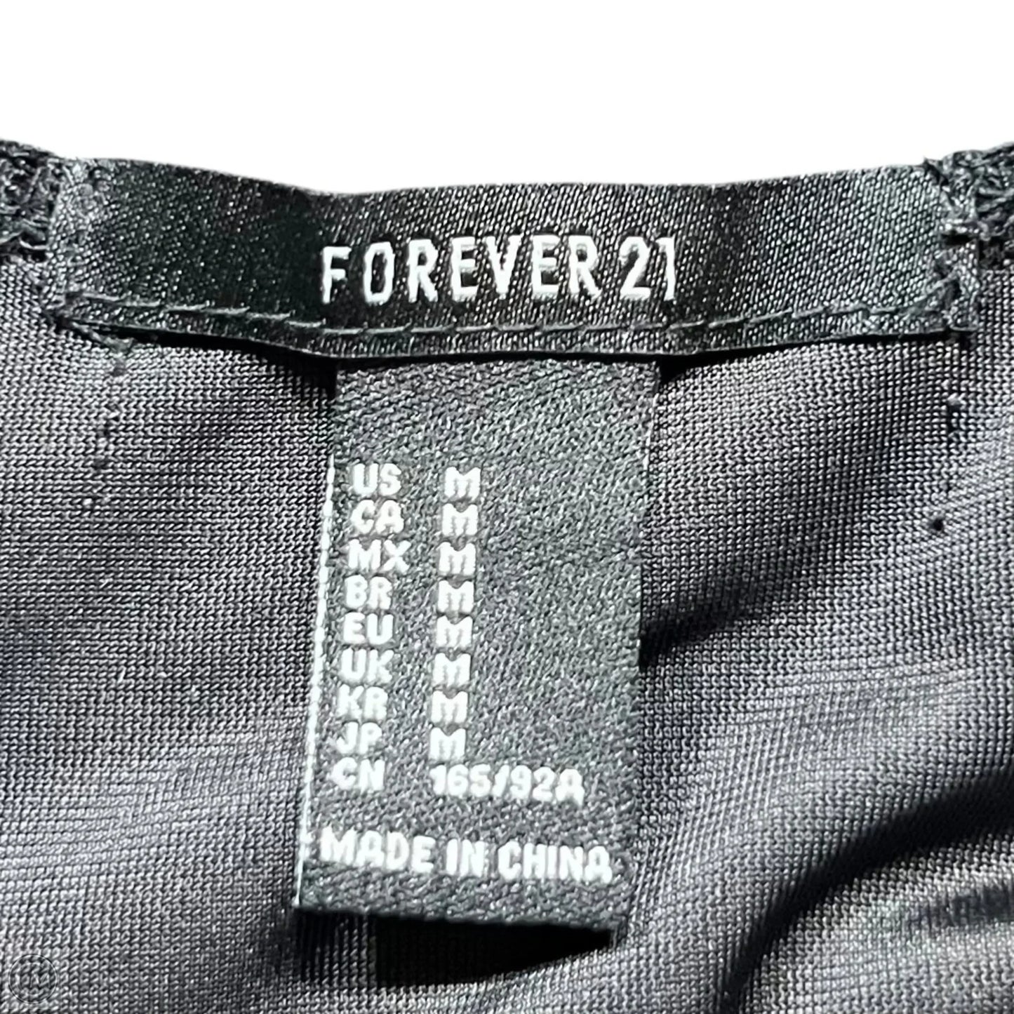 Jumpsuit By Forever 21 In Black, Size: M