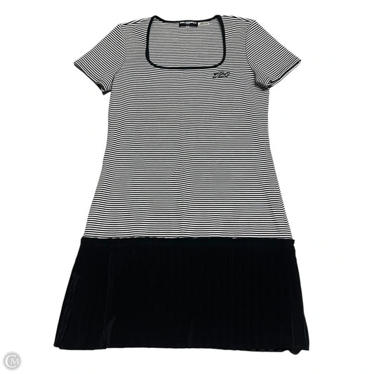 Dress Designer By Karl Lagerfeld In Black & White, Size: S