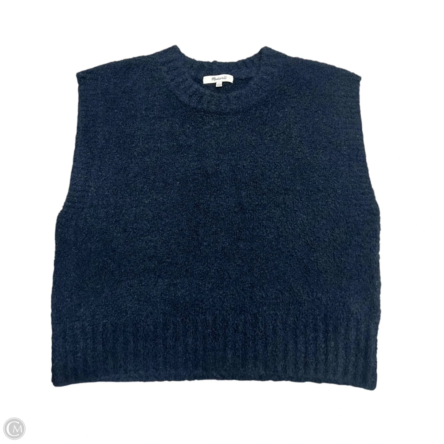 Top Sleeveless By Madewell In Navy, Size: S