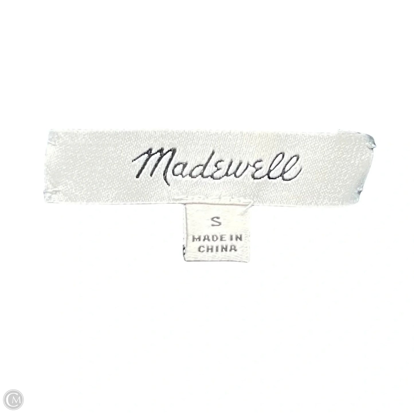 Top Sleeveless By Madewell In Navy, Size: S
