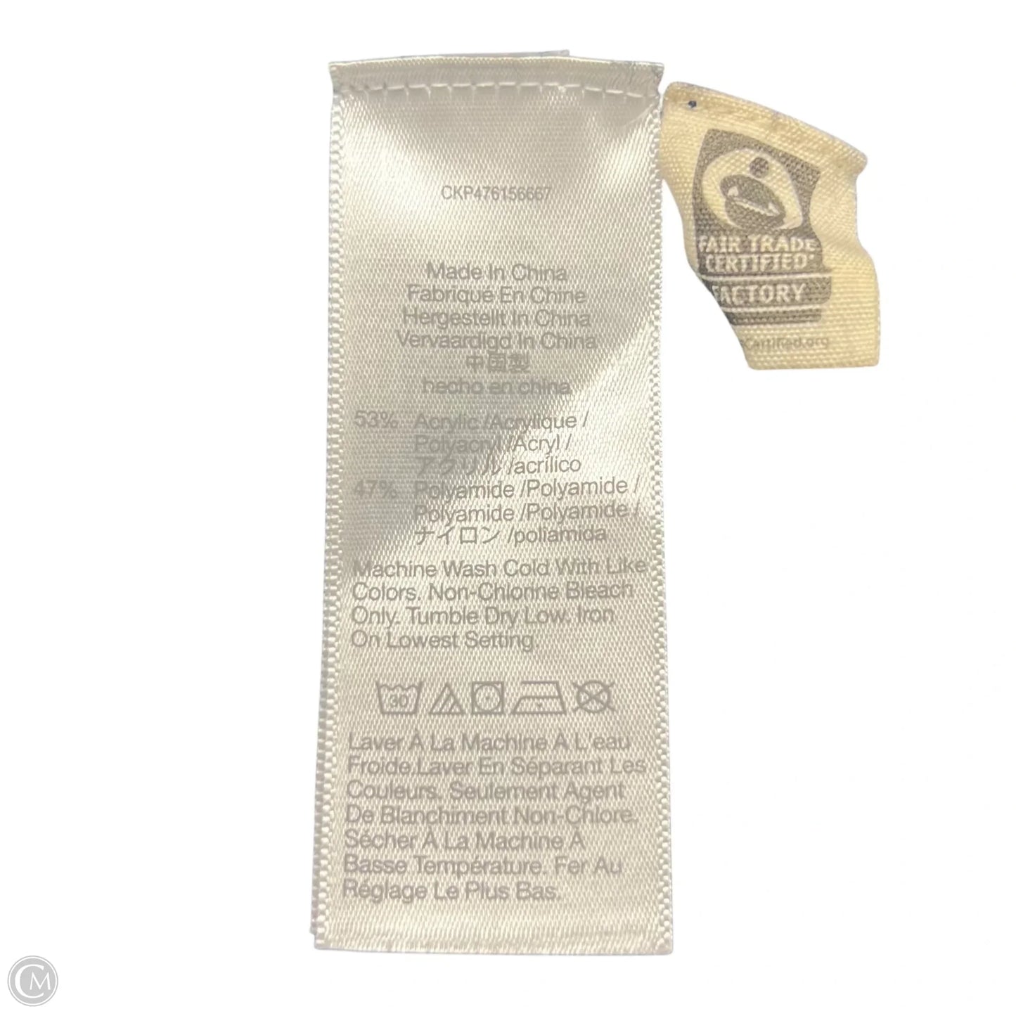 Top Sleeveless By Madewell In Navy, Size: S