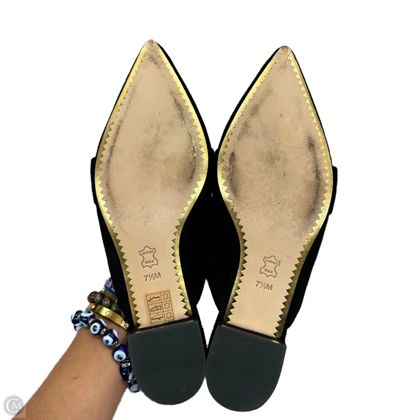 Sandals Designer By Tory Burch In Black, Size: 7.5