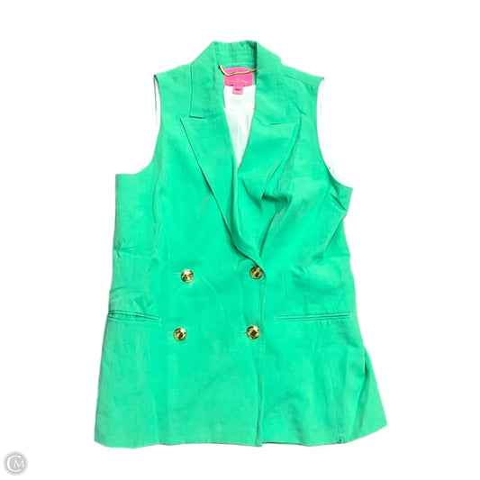 Vest Designer By Lilly Pulitzer In Green, Size: S