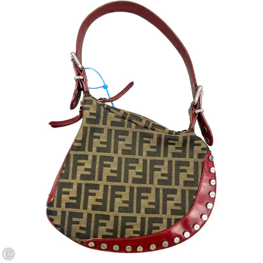 Handbag Luxury Designer By Fendi, Size: Medium