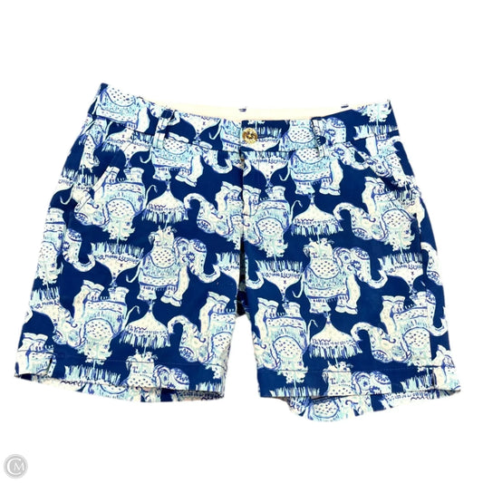 Shorts Designer By Lilly Pulitzer In Blue, Size: 0