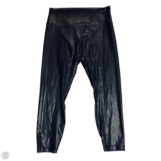 Athletic Leggings By Lululemon In Black, Size: 12