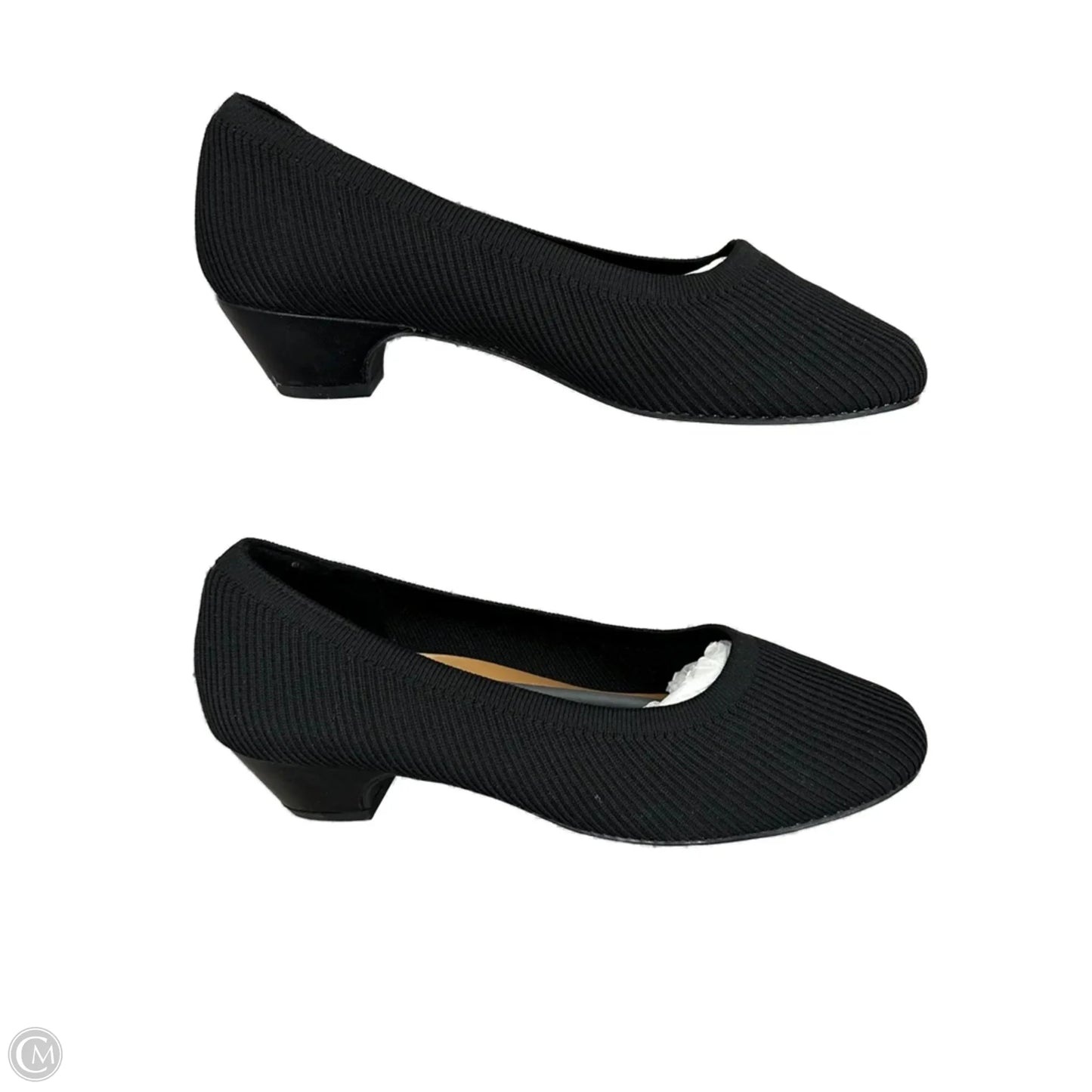 Shoes Heels Block By Comfortview In Black, Size: 7