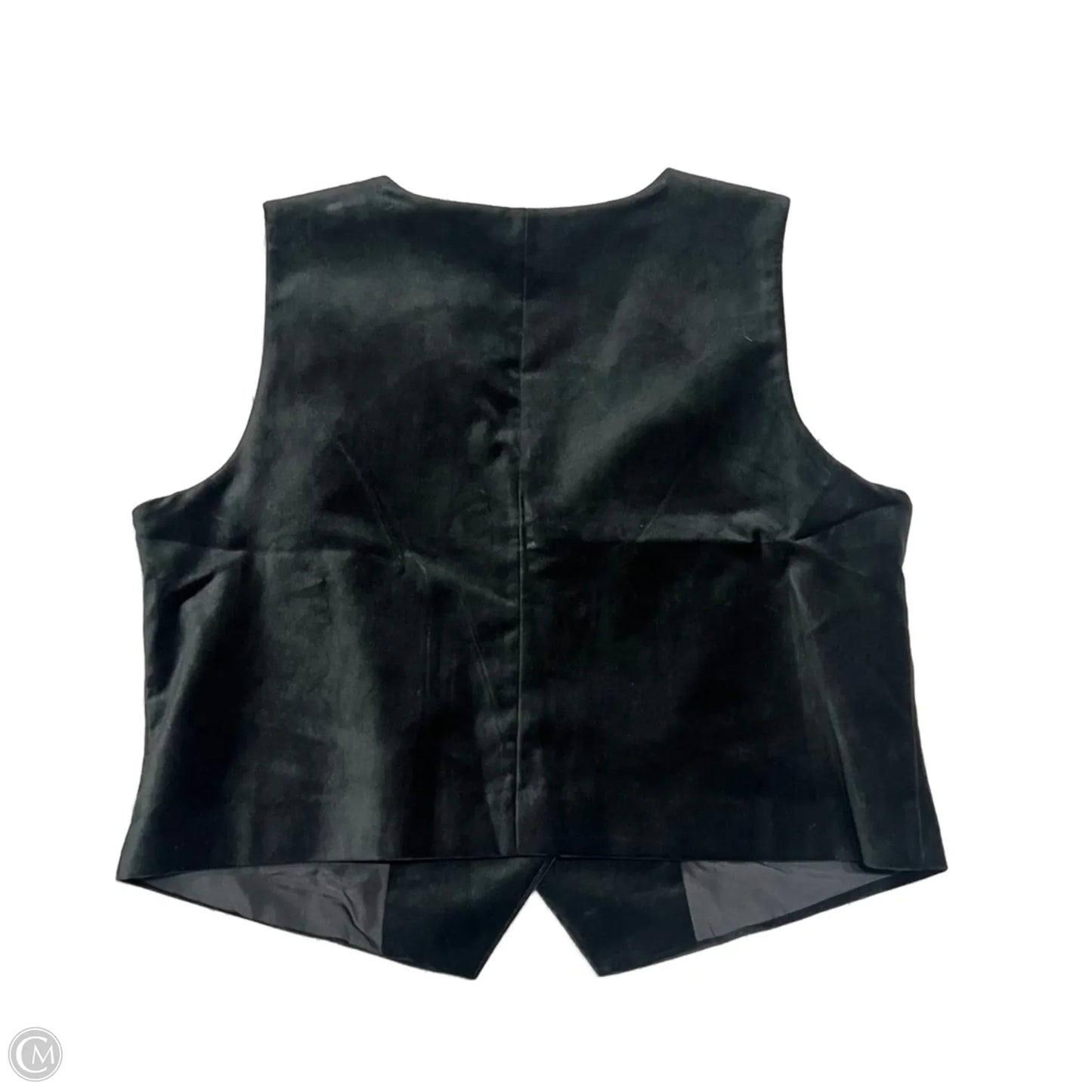 Vest Other By Loft In Black, Size: Xl