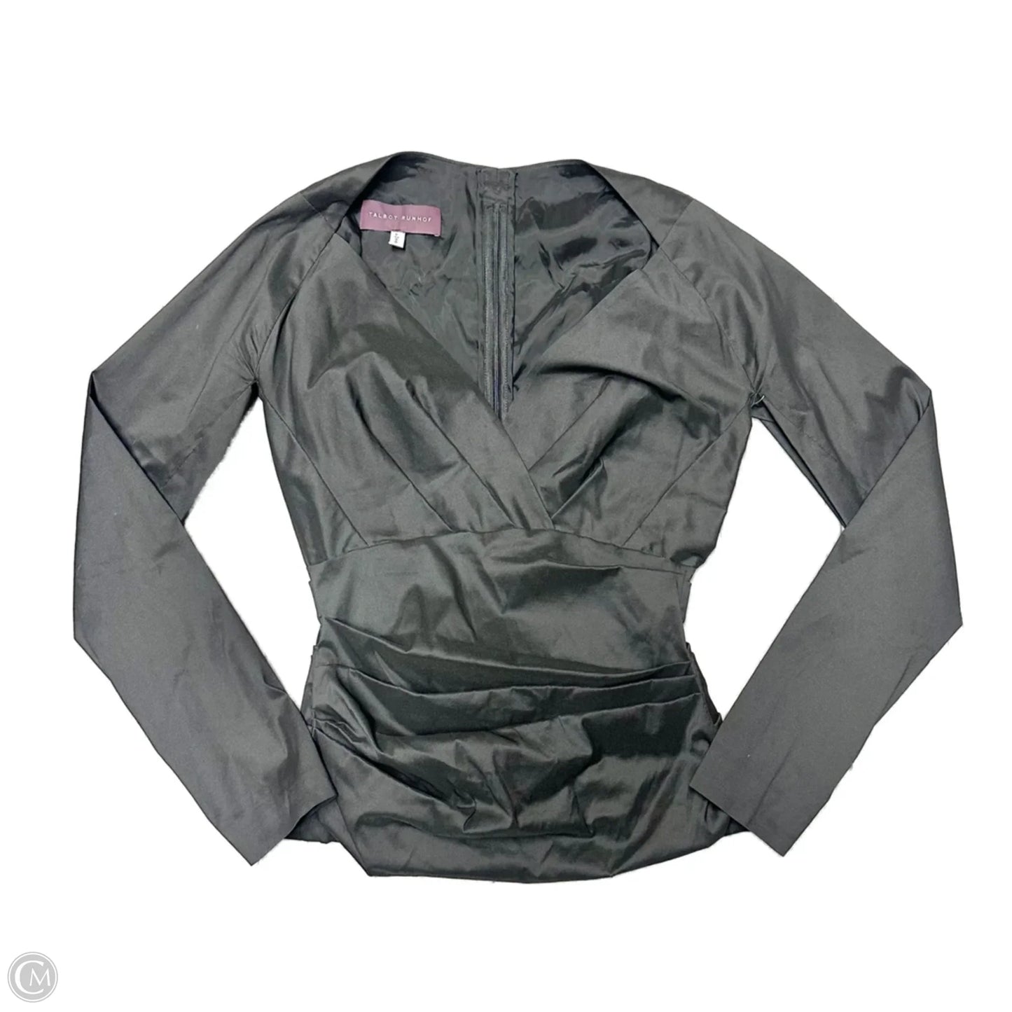 Top Long Sleeve By Talbot Runhof In Black, Size: S