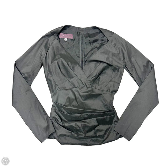 Top Long Sleeve By Talbot Runhof In Black, Size: S