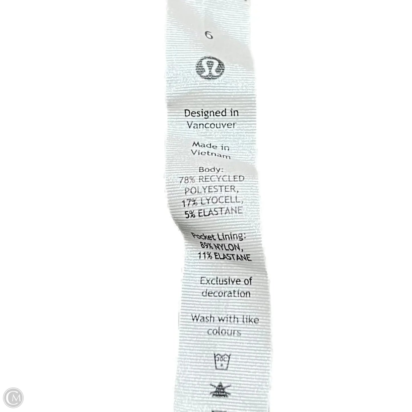 Athletic Top Long Sleeve Crewneck By Lululemon In Green, Size: S