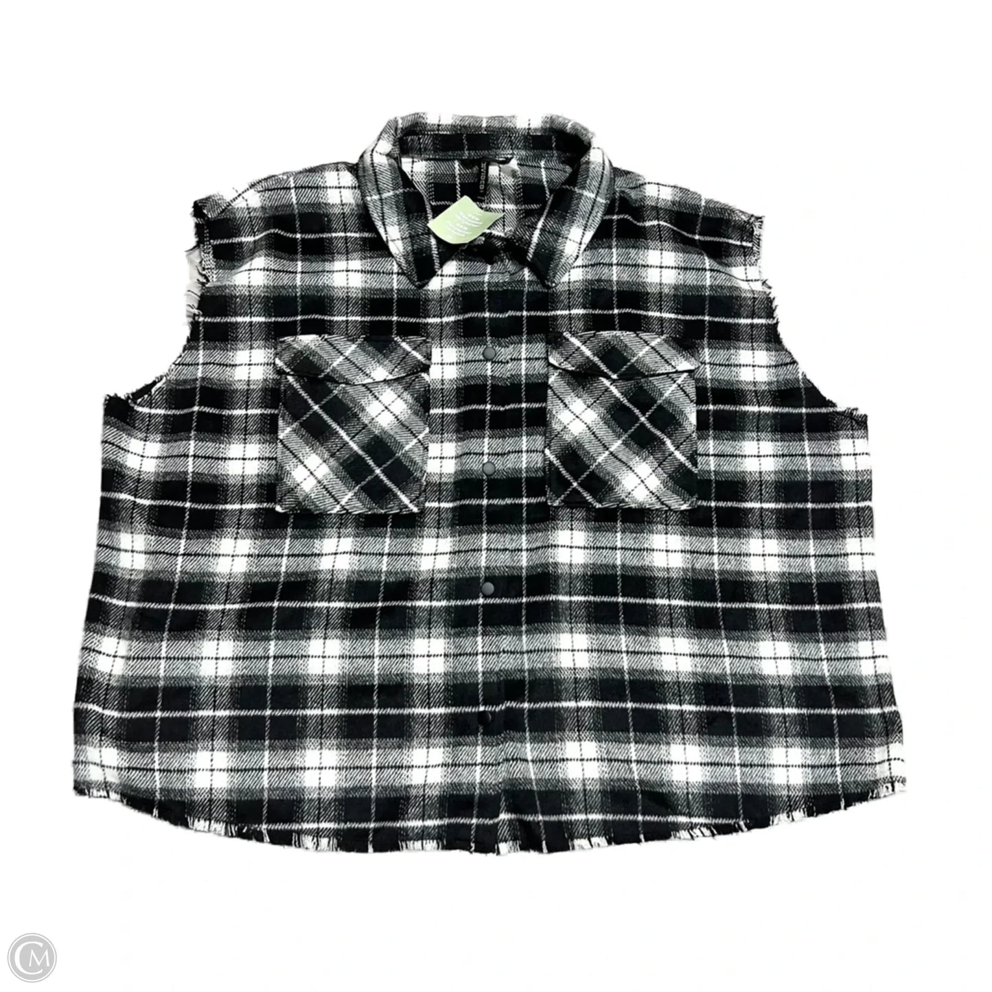 Vest Other By Divided In Plaid Pattern, Size: 4x
